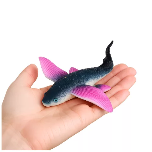 Repülő Hal Gumifigura Nyújtható Valósághű Óceáni Hal 12 cm