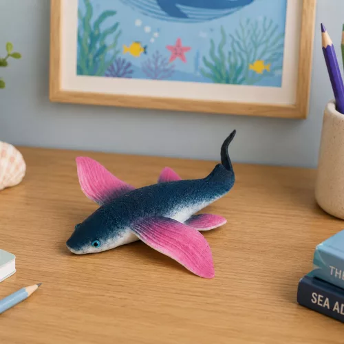Repülő Hal Gumifigura Nyújtható Valósághű Óceáni Hal 12 cm