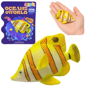 Hal Réz Gumi Pillangó Figura Nyújtható Valósághű 10cm