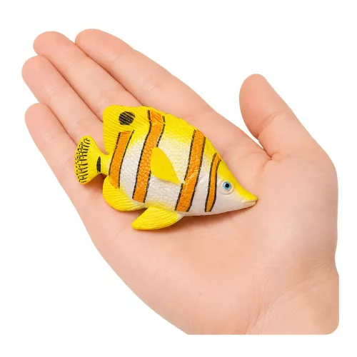 Hal Réz Gumi Pillangó Figura Nyújtható Valósághű 10cm