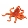 Gumi polip figura, nyújtható, valósághű tengeri állat, 12 cm