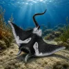 Hal Gumi Stingray Figura Nyújtható Realisztikus Óceáni Hal 13cm