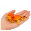 Galléros gyík gumifigura, nyújtható, valósághű, 19 cm