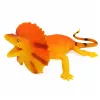 Galléros gyík gumifigura, nyújtható, valósághű, 19 cm