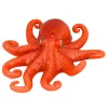 Gumi polip figura, nyújtható, valósághű tengeri állat, 14 cm