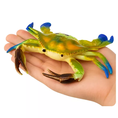 Gumirák figura, nyújtható, valósághű tengeri állat, 19 cm
