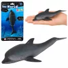 Gumi Tengeri Delfin Figura Puha Realisztikus TPR Sötétszürke 17,5 cm