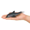 Gumi Tengeri Delfin Figura Puha Realisztikus TPR Sötétszürke 17,5 cm