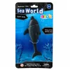 Gumi Tengeri Delfin Figura Puha Realisztikus TPR Sötétszürke 17,5 cm