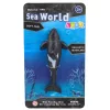 Hal Gumi Kardszárnyú delfin Figura Nyújtható Realisztikus Tengeri Emlős 17,5 cm