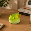 Gömbhal gumifigura, nyújtható, valósághű óceáni hal, 12 cm