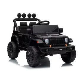 Jeep Rubicon DK-JWR558 24 V-os fekete akkumulátoros jármű