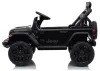 Jeep Rubicon DK-JWR558 24 V-os fekete akkumulátoros jármű