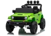 Jeep Rubicon DK-JWR558 24 V-os zöld akkumulátoros jármű