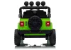 Jeep Rubicon DK-JWR558 24 V-os zöld akkumulátoros jármű