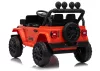 Jeep Rubicon DK-JWR558 24 V-os narancssárga akkumulátoros kisautó