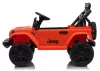 Jeep Rubicon DK-JWR558 24 V-os narancssárga akkumulátoros kisautó