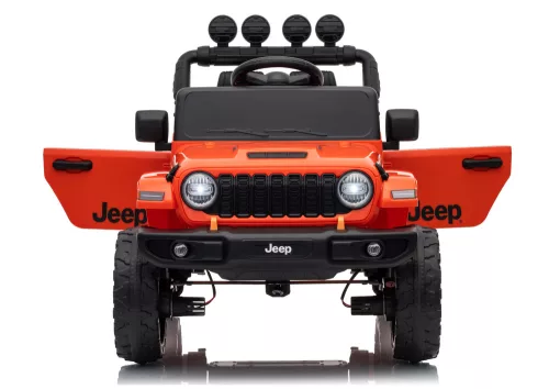 Jeep Rubicon DK-JWR558 24 V-os narancssárga akkumulátoros kisautó