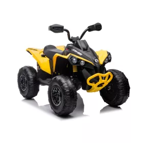   DK-CA002 12V10AH 4x4 sárga akkumulátoros négykerék-meghajtású autó