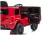 Mercedes G 4x4 24V 2580 piros akkumulátoros jármű