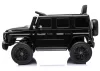 Mercedes G 4x4 24V 2580 fekete akkumulátoros jármű