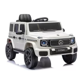 Mercedes G 4x4 24V 2580 akkumulátoros jármű fehér