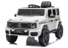 Mercedes G 4x4 24V 2580 akkumulátoros jármű fehér