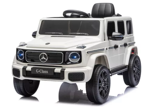 Mercedes G 4x4 24V 2580 akkumulátoros jármű fehér