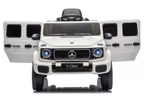 Mercedes G 4x4 24V 2580 akkumulátoros jármű fehér