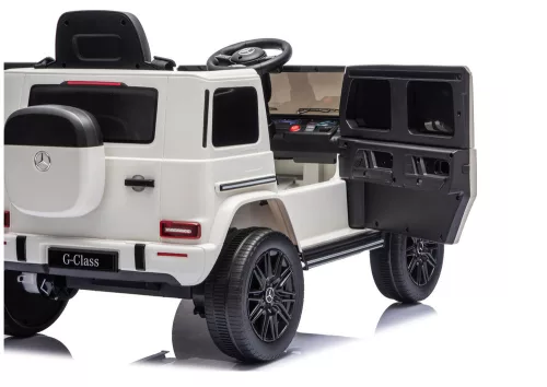 Mercedes G 4x4 24V 2580 akkumulátoros jármű fehér