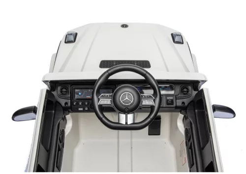 Mercedes G 4x4 24V 2580 akkumulátoros jármű fehér