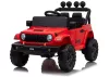 Jeep Rubicon DK-JWR558 24 V-os piros akkumulátoros jármű