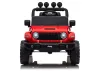 Jeep Rubicon DK-JWR558 24 V-os piros akkumulátoros jármű