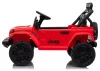 Jeep Rubicon DK-JWR558 24 V-os piros akkumulátoros jármű