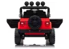 Jeep Rubicon DK-JWR558 24 V-os piros akkumulátoros jármű