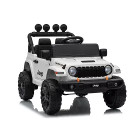 Jeep Rubicon DK-JWR558 24 V-os fehér akkumulátoros jármű
