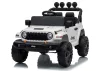 Jeep Rubicon DK-JWR558 24 V-os fehér akkumulátoros jármű