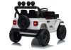 Jeep Rubicon DK-JWR558 24 V-os fehér akkumulátoros jármű