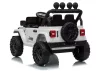 Jeep Rubicon DK-JWR558 24 V-os fehér akkumulátoros jármű