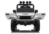Jeep Rubicon DK-JWR558 24 V-os fehér akkumulátoros jármű