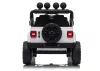Jeep Rubicon DK-JWR558 24 V-os fehér akkumulátoros jármű