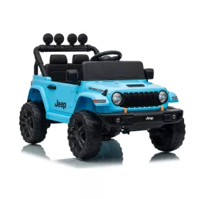   Jeep Rubicon DK-JWR558 24 V-os világoskék akkumulátoros jármű