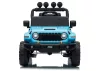 Jeep Rubicon DK-JWR558 24 V-os világoskék akkumulátoros jármű