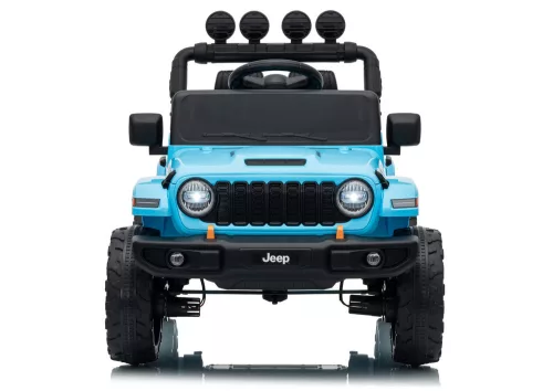 Jeep Rubicon DK-JWR558 24 V-os világoskék akkumulátoros jármű