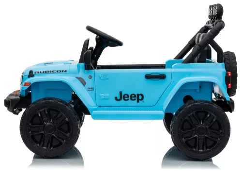 Jeep Rubicon DK-JWR558 24 V-os világoskék akkumulátoros jármű