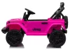 Jeep Rubicon DK-JWR558 24V-os rózsaszín akkumulátoros jármű