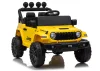 Jeep Rubicon DK-JWR558 24 V-os sárga akkumulátoros jármű