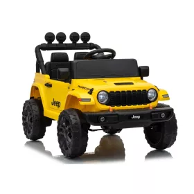 Jeep Rubicon DK-JWR558 24 V-os sárga akkumulátoros jármű