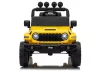 Jeep Rubicon DK-JWR558 24 V-os sárga akkumulátoros jármű