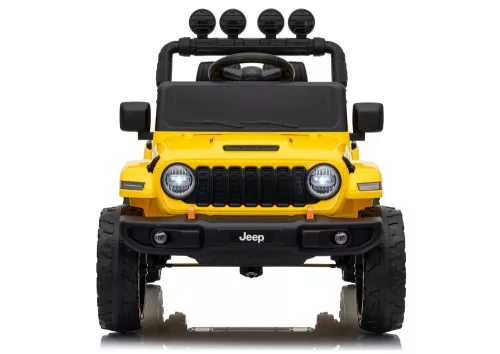 Jeep Rubicon DK-JWR558 24 V-os sárga akkumulátoros jármű
